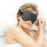 Custom Dark Grey Dark Green Sleep Mask