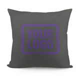 Custom Dark Grey Light Purple Pillowcase