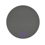 Custom Dark Grey Light Purple Round Table Cloth