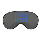 Custom Dark Grey Sky Blue Sleep Mask