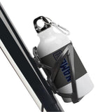 Custom Dark Grey Navy Sports Bottle