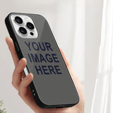 Custom Dark Grey Navy Phone Case