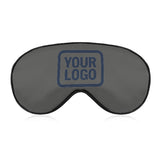 Custom Dark Grey Blue Sleep Mask