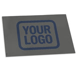 Custom Dark Grey Blue Flag