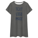 Custom Dark Grey Blue Nachthemd