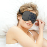 Custom Dark Grey Blue Sleep Mask