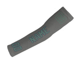 Custom Dark Grey Blue Green Arm Sleeve