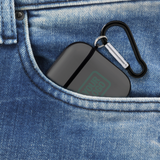 Custom Dark Grey Blue Green AirPods Case
