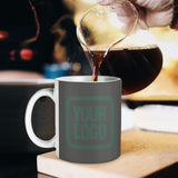 Custom Dark Grey Blue Green Mug
