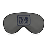 Custom Dark Grey Navy Sleep Mask