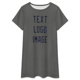 Custom Dark Grey Navy Nachthemd