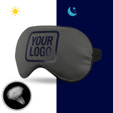 Custom Dark Grey Navy Sleep Mask