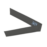 Custom Dark Grey Light Blue Headband