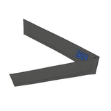 Custom Dark Grey Sky Blue Headband