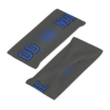 Custom Dark Grey Sky Blue Sports headband