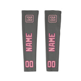 Custom Dark Grey Light Pink Arm Sleeve