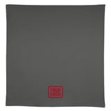 Custom Dark Grey Black Square Table Cloth