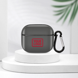 Custom Dark Grey Red AirPods Case (3rd Generation)