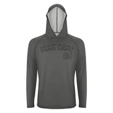 Custom Dark Grey Dark Grey UV-Hoodie