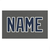 Custom Dark Grey Blue Beach Towel