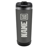 Custom Dark Grey White Stainless Steel Water Cup