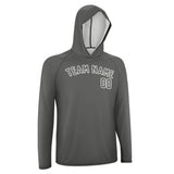 Custom Dark Grey Dark Grey UV-Hoodie