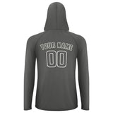 Custom Dark Grey Dark Grey UV-Hoodie