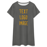 Custom Dark Grey Yellow Nachthemd