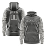Custom Dark Grey Gray Hoodie