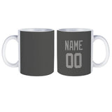 Custom Dark Grey Gray Mug