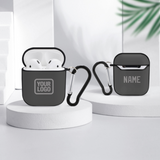 Custom Dark Grey Gray AirPods Case