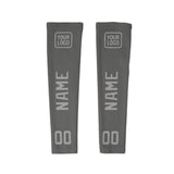 Custom Dark Grey Gray Arm Sleeve