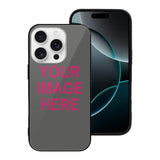 Custom Dark Grey Pink Phone Case