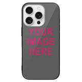 Custom Dark Grey Pink Phone Case