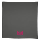 Custom Dark Grey Light Pink Square Table Cloth