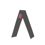 Custom Dark Grey Pink Headband