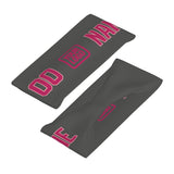 Custom Dark Grey Pink Sports headband