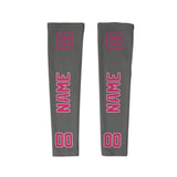 Custom Dark Grey Pink Arm Sleeve