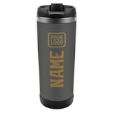 Custom Dark Grey Light Khaki Stainless Steel Water Cup