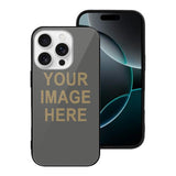 Custom Dark Grey Light Khaki Phone Case