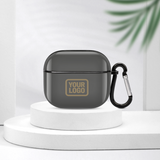 Custom Dark Grey Light Khaki AirPods Case (3rd Generation)