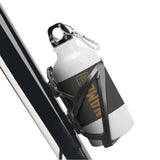 Custom Dark Grey Light Khaki Sports Bottle