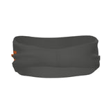 Custom Dark Grey Orange Sports headband