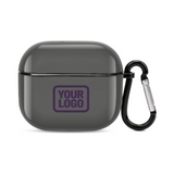 Custom Dark Grey Purple AirPods Case (3rd Generation)