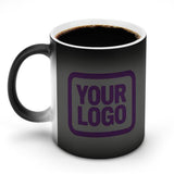 Custom Dark Grey Purple Magic Mug