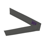 Custom Dark Grey Purple Headband