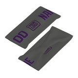 Custom Dark Grey Purple Sports headband