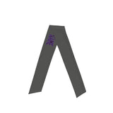 Custom Dark Grey Purple Headband