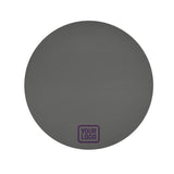 Custom Dark Grey Purple Round Table Cloth