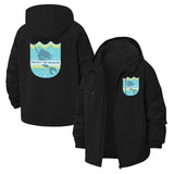 Protect the Wildlife Unisex Full-Zip Printed Waterproof Hooded Windbreaker